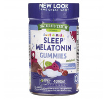 Мелатонин для детей Nature's Truth Sleep Melatonin Just 4 Kids 40 жевательных конфет вишня
