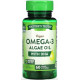 Омега-3 з олії з водоростей з ДГК  Nature's Truth Vegan Omega-3 Algae Oil 60 вег гел капс