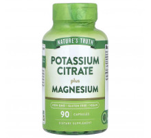 Калий магний Nature's Truth Potassium Citrate Plus Magnesium 90 капс