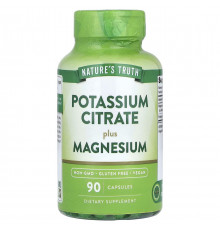 Калій магній Nature's Truth Potassium Citrate Plus Magnesium 90 капс