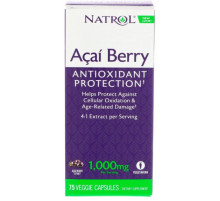 Асаи Natrol AcaiBerry 1000 мг 75 капс