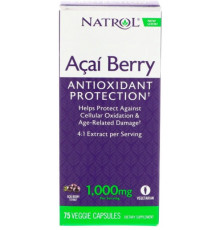 Асаї Natrol AcaiBerry 1000 мг 75 капс