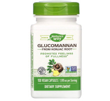 Глюкоманнан коньяк Nature's Way Glucomannan Konjac 1995 мг 100 кап
