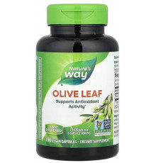 Листя оливи Nature's Way Olive Leaf 1500 мг 100 вег капс