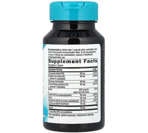 Витамины группы В Nature's Way B-50 Complex 100 кап