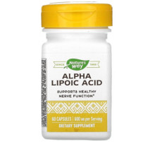 Альфа-ліпоєва кислота Nature's Way  Alpha Lipoic Acid 60 капс