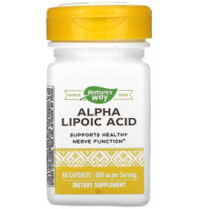Альфа-ліпоєва кислота Nature's Way  Alpha Lipoic Acid 60 капс