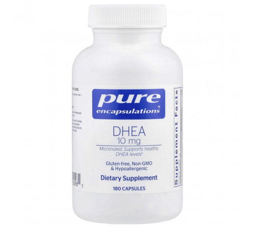 ДГЕА Pure Encapsulations DHEA 10 мг 180 капс