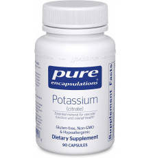 Калій (цитрат) Pure Encapsulations Potassium (citrate) 90 капс