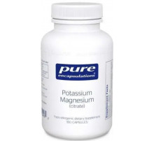 Калий и Магний (цитрат) Pure Encapsulations Potassium Magnesium (citrate) 180 капс