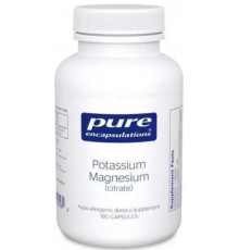 Калій і Магній (цитрат) Pure Encapsulations Potassium Magnesium (citrate) 180 капс