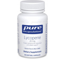 Лікопін Pure Encapsulations Lycopene 20 мг 60 гел капс