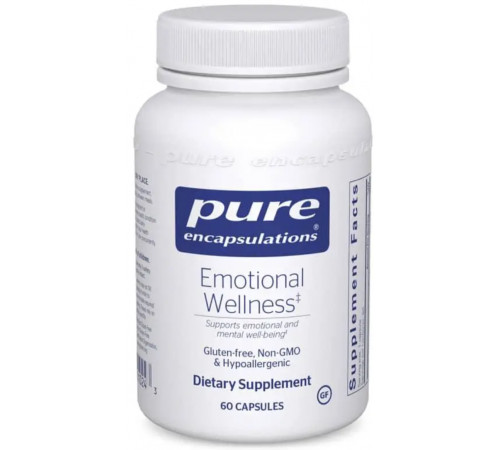 При стресі Pure Encapsulations Emotional Wellness 60 капс