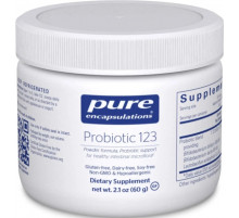 Пробіотик для травлення Pure Encapsulations Probiotic 123 60 гр.