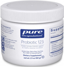 Пробіотик для травлення Pure Encapsulations Probiotic 123 60 гр.