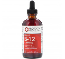 Вітамін В-12 Protocol for Life Balance Liquid B-12 5000 мкг 118 мл