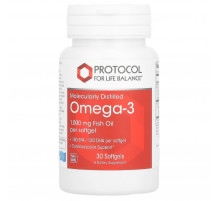 Омега-3 Protocol for Life Balance Omega-3 1000 мг 30 гел капс