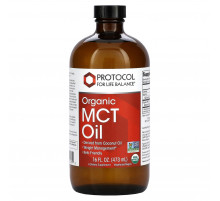 Олія MCT Protocol for Life Balance Organic MCT Oil 473 мл