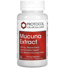 Мукуна Protocol for Life Balance Mucuna Extract 400 мг 90 кап