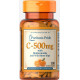 Вітамін С з біофлавоноїдами Puritanʼs Pride  Vitamin C 500 мг 100 каплет