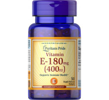 Вітамін Е Puritanʼs Pride Vitamin E 400 МО 50 гел капс