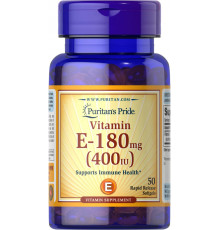 Вітамін Е Puritanʼs Pride Vitamin E 400 МО 50 гел капс