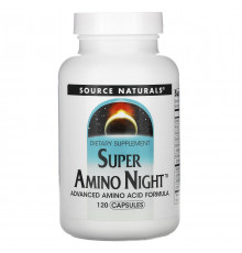 Комплекс для сну Source Naturals Super Amino Night 120 капс