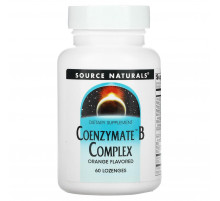 Вітамін В (комплекс) сублінгвальний Source Naturals Coenzymate B Complex 60 льод апельсин