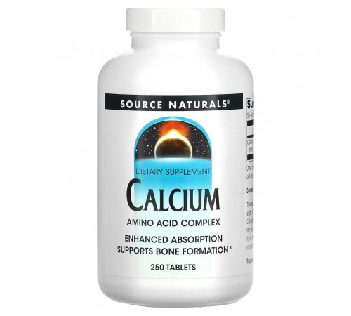 Кальцій Source Naturals Calcium 250 таб