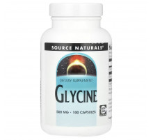 Гліцин Source Naturals Glycine 1000 мг 100 капс