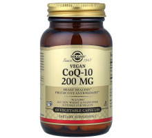Коэнзим Q10 для веганов Solgar Vegan CoQ-10 200 мг 60 вес капс
