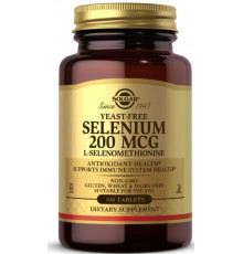 Селен Solgar Selenium 200 мкг 100 таб
