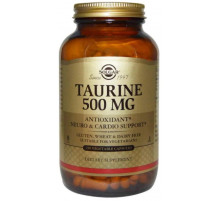 Таурин Solgar Taurine 500 мг 250 капс