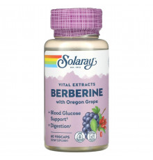 Берберін Solaray Berberine 60 рос капс