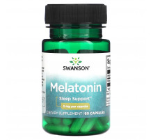 Мелатонін Swanson Melatonin 3 мг 60 капс
