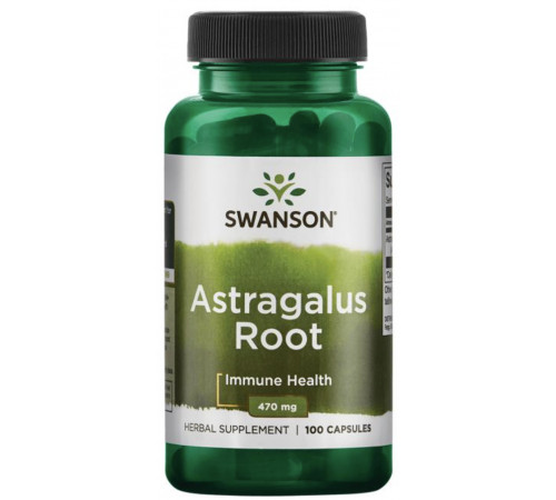 Астрагал Swanson Astragalus Root 470 мг 100 капс