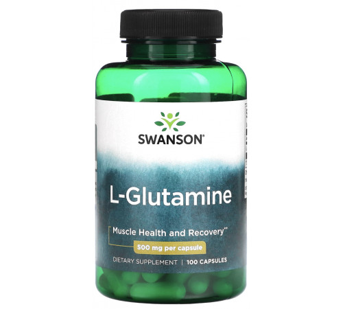 L- глютамин Swanson L-Glutamine 500 мг 100 капс