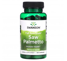Со пальметто Swanson Saw Palmetto 540 мг 100 капс