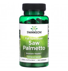 Со пальметто Swanson Saw Palmetto 540 мг 100 капс