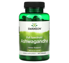 Ашвагандха Swanson Ashwagandha 900 мг 100 капс