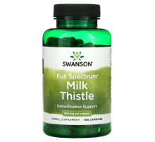 Розторопша Swanson Milk Thistle 1000 мг 100 капс