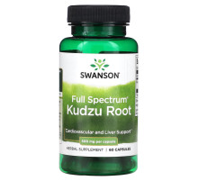 Кудзу корень Swanson Kudzu Root 500 мг 60 капс