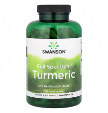Куркума Swanson Turmeric Full Spectrumʼreg 1440 мг 240 капс