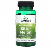 Горькая дыня Swanson Bitter Melon 500 мг 60 капс