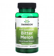Гірка диня Swanson Bitter Melon 500 мг 60 капс