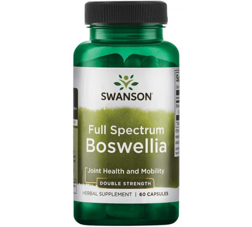 Босвеллия Swanson Full Spectrum Boswellia 800 мг 60 капс