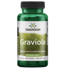 Гравіола Swanson Graviola 530 мг 60 капс