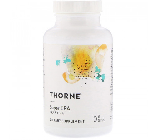 Омега-3 ЕРА і ДНА Thorne Super EPA DHA 90 капс