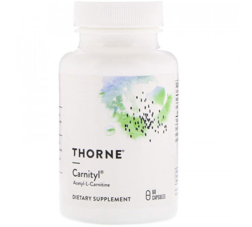 Ацетил карнитин Thorne Carnityl 60 капс