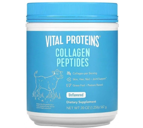 Пептиди колагену Vital Proteins Collagen Peptides 567 г без смаку
